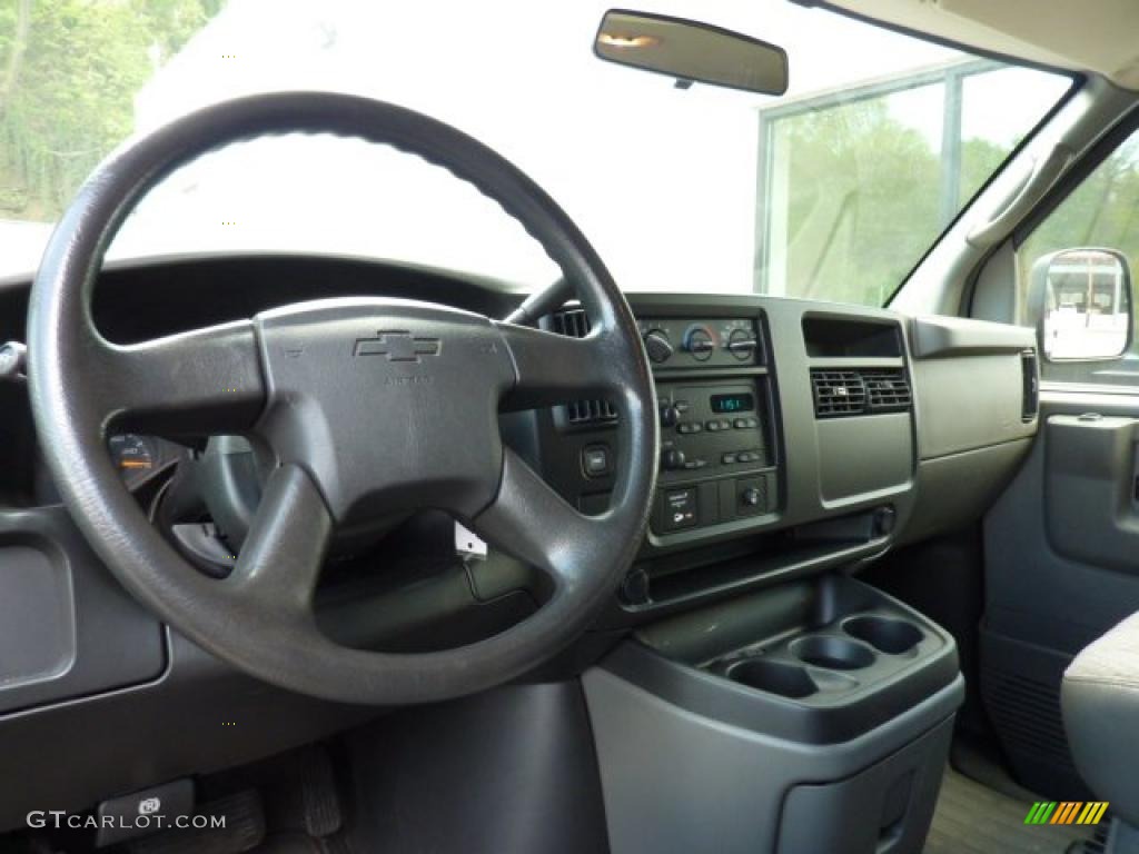 2006 Express LS 3500 Extended Passenger van - Dark Blue Metallic / Medium Dark Pewter photo #16