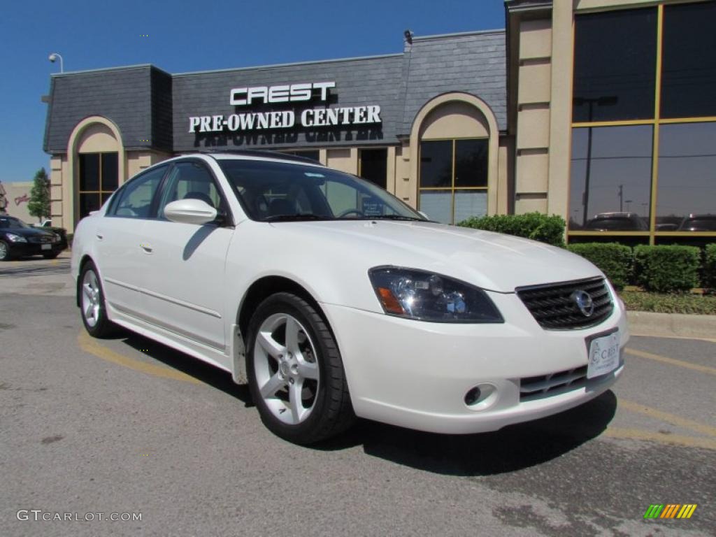 2006 Altima 3.5 SE - Satin White Pearl / Frost photo #1