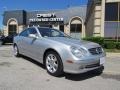 2004 Brilliant Silver Metallic Mercedes-Benz CLK 320 Coupe  photo #1