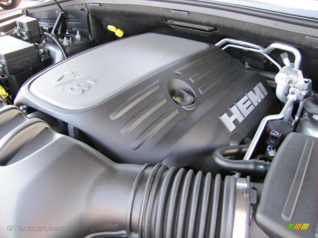 2011 Dodge Durango R/T 5.7 Liter HEMI OHV 16-Valve VVT MDS V8 Engine Photo #48981783