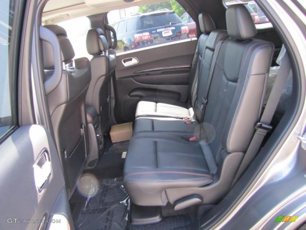 Black Interior 2011 Dodge Durango R/T Photo #48981818