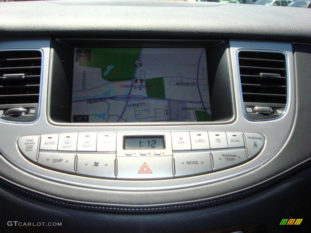 2009 Genesis 4.6 Sedan - Platinum Metallic / Black photo #18