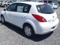 2011 Fresh Powder White Nissan Versa 1.8 S Hatchback  photo #3