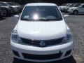 2011 Fresh Powder White Nissan Versa 1.8 S Hatchback  photo #5