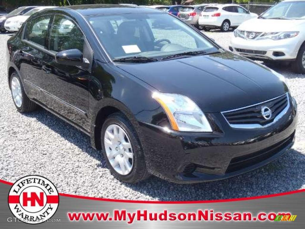 2011 Sentra 2.0 - Super Black / Charcoal photo #1