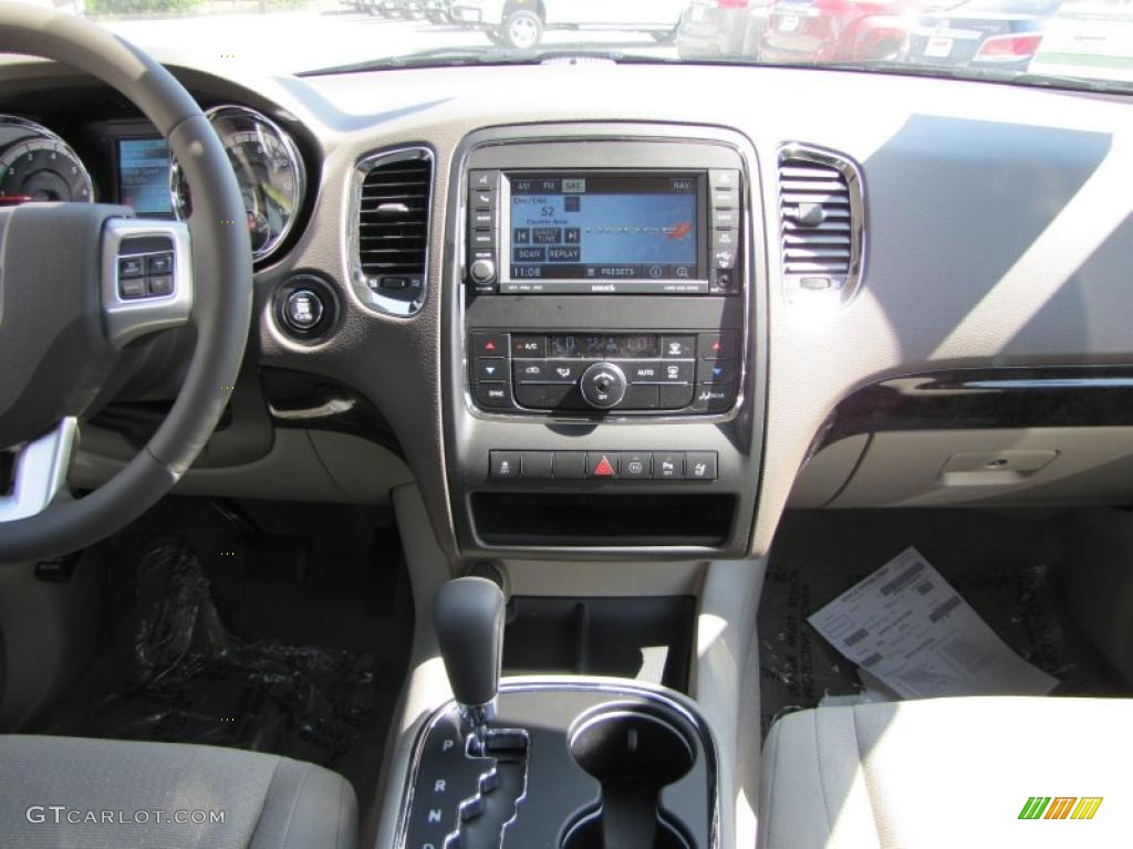 2011 Durango Crew - Dark Charcoal Pearl / Dark Graystone/Medium Graystone photo #15