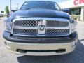 2011 Brilliant Black Crystal Pearl Dodge Ram 1500 Laramie Longhorn Crew Cab 4x4  photo #2