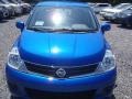 2011 Metallic Blue Nissan Versa 1.8 S Hatchback  photo #5