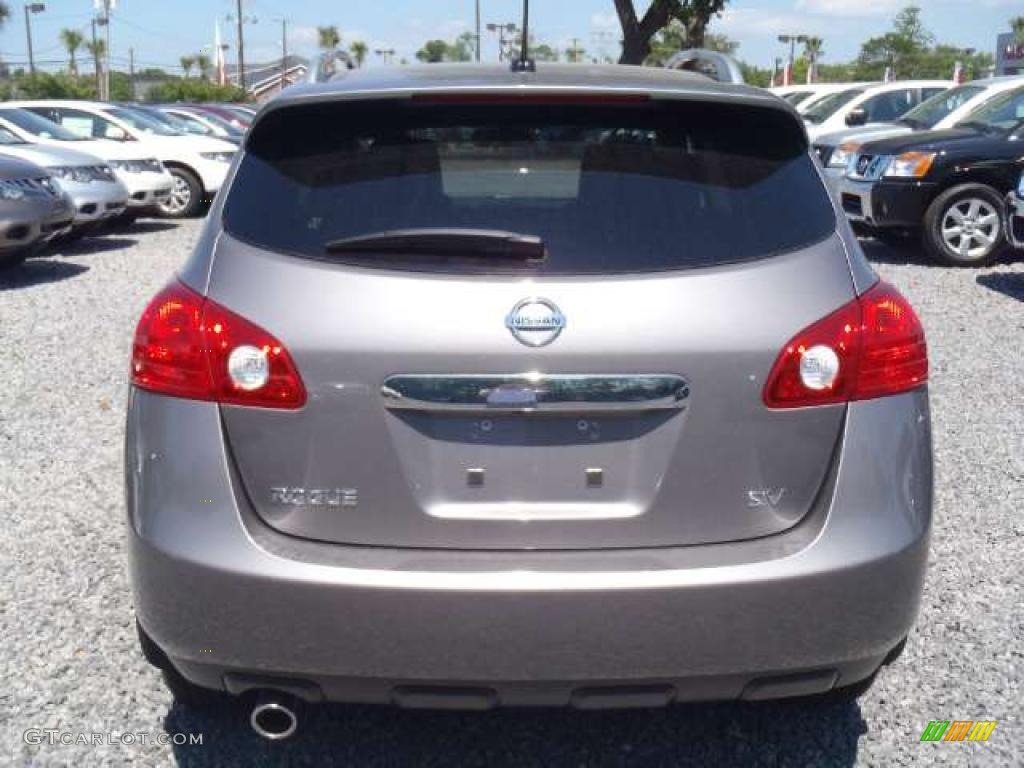 2011 Rogue SV - Gotham Gray Metallic / Gray photo #4