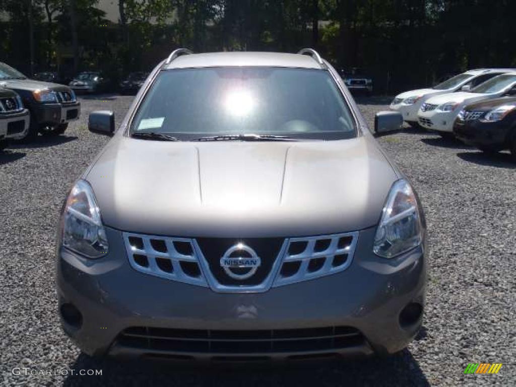 2011 Rogue SV - Gotham Gray Metallic / Gray photo #5