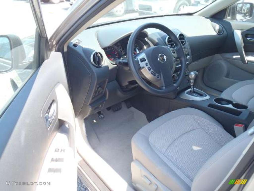 2011 Rogue SV - Gotham Gray Metallic / Gray photo #6