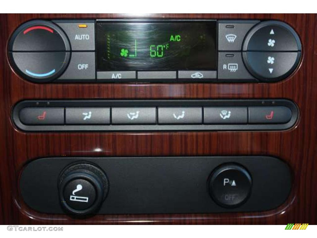 2006 F150 Lariat SuperCrew 4x4 - Black / Black photo #14