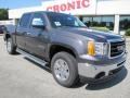 2011 Storm Gray Metallic GMC Sierra 1500 SLE Crew Cab  photo #1