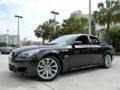Black Sapphire Metallic 2007 BMW M5 Sedan Exterior
