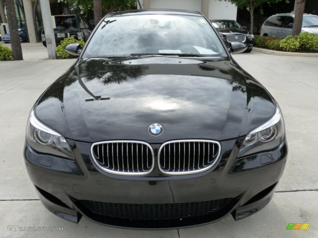 Black Sapphire Metallic 2007 BMW M5 Sedan Exterior Photo #48984983