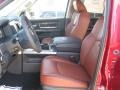 2011 Deep Cherry Red Crystal Pearl Dodge Ram 3500 HD Laramie Longhorn Mega Cab 4x4 Dually  photo #17
