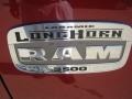 2011 Deep Cherry Red Crystal Pearl Dodge Ram 3500 HD Laramie Longhorn Mega Cab 4x4 Dually  photo #34