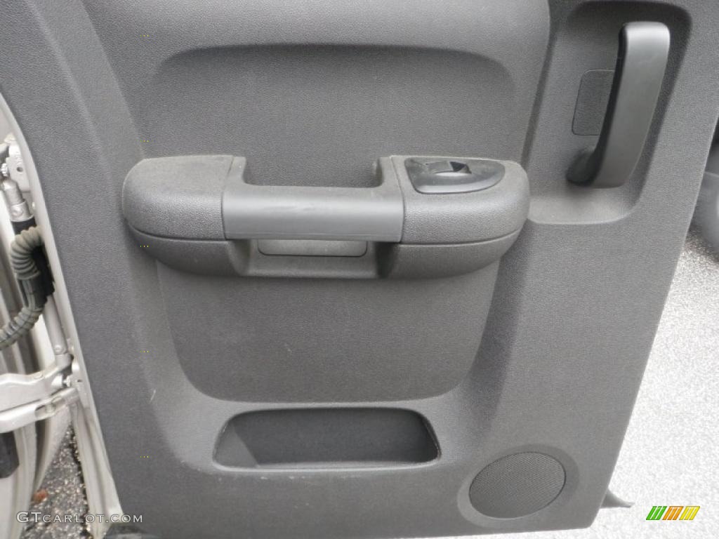 2009 Silverado 1500 LT Extended Cab 4x4 - Silver Birch Metallic / Ebony photo #25