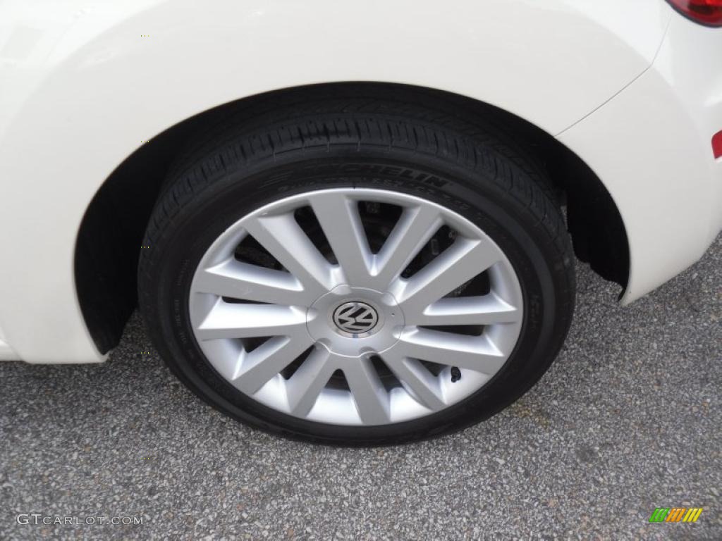 2008 Volkswagen New Beetle SE Convertible Wheel Photo #48985784