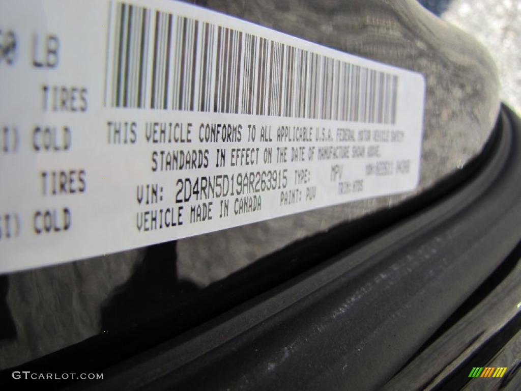 2010 Grand Caravan SXT - Dark Cordovan Pearlcoat / Medium Slate Gray/Light Shale photo #27