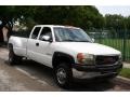 2001 Summit White GMC Sierra 3500 SLT Extended Cab 4x4 Dually  photo #14