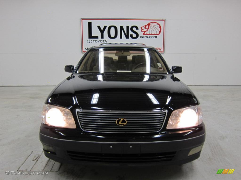 1998 LS 400 - Black Onyx / Ivory photo #13