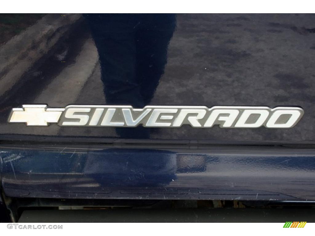 2005 Silverado 1500 Z71 Extended Cab 4x4 - Dark Blue Metallic / Tan photo #48