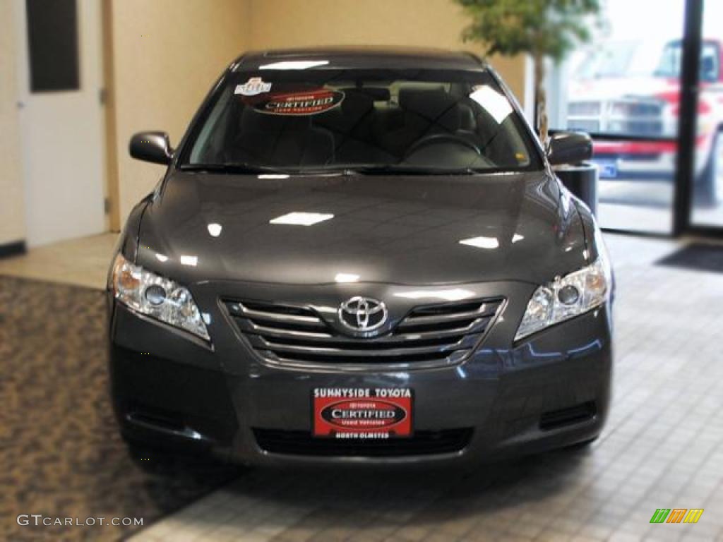 2009 Camry LE V6 - Magnetic Gray Metallic / Ash photo #3