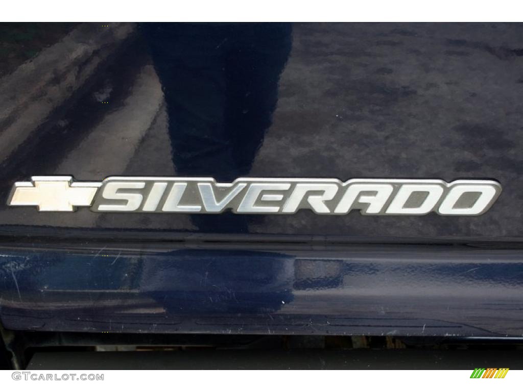 2005 Silverado 1500 Z71 Extended Cab 4x4 - Dark Blue Metallic / Tan photo #80