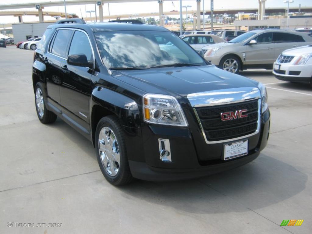 Onyx Black 2011 GMC Terrain SLT Exterior Photo #48988412