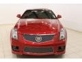 2011 Crystal Red Tintcoat Cadillac CTS -V Coupe  photo #2