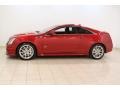2011 Crystal Red Tintcoat Cadillac CTS -V Coupe  photo #4