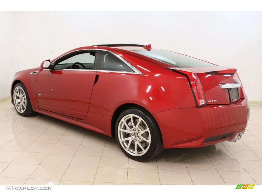 Crystal Red Tintcoat 2011 Cadillac CTS -V Coupe Exterior Photo #48988493