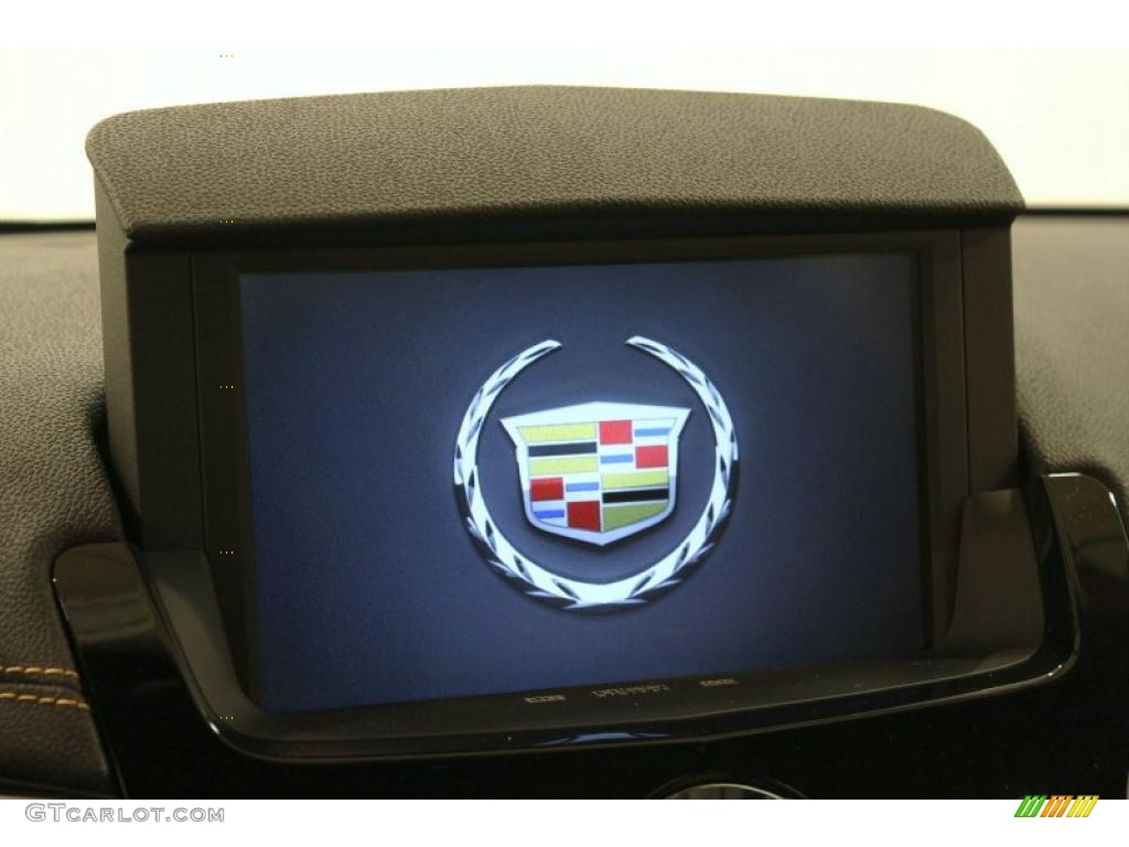 2011 CTS -V Coupe - Crystal Red Tintcoat / Ebony/Saffron photo #21