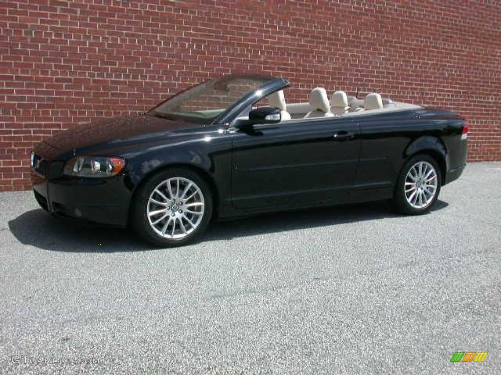 Solid Black 2008 Volvo C70 T5 Exterior Photo #48988751