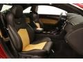 Ebony/Saffron 2011 Cadillac CTS -V Coupe Interior Color