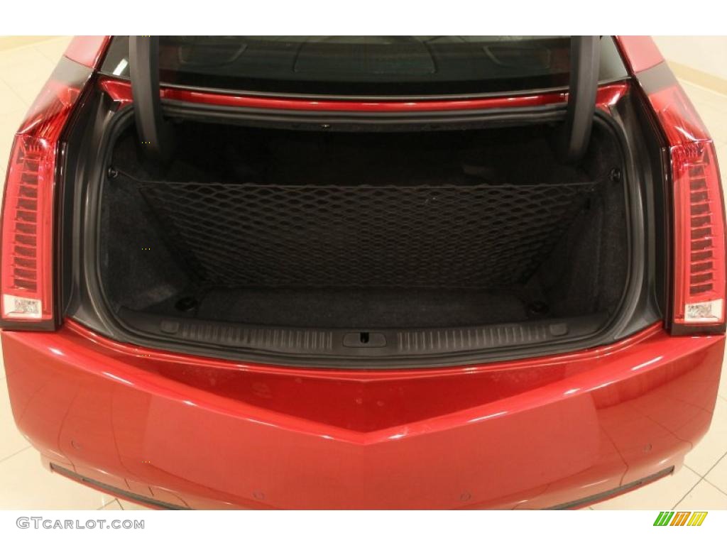 2011 CTS -V Coupe - Crystal Red Tintcoat / Ebony/Saffron photo #39