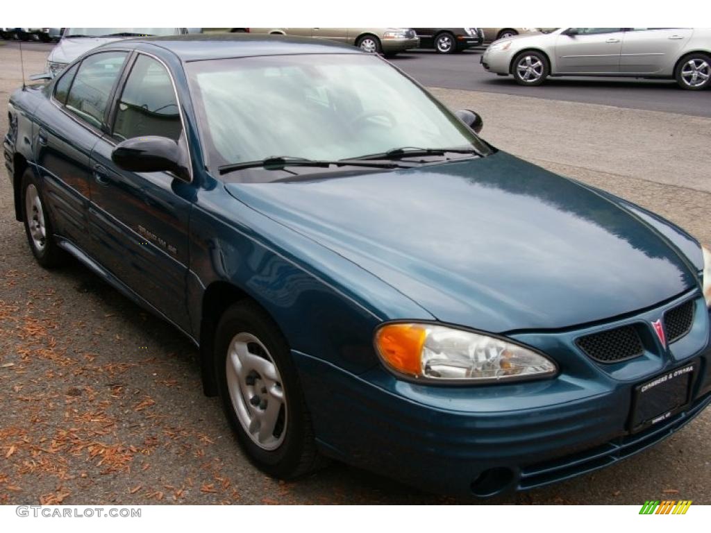 Dark Tropic Teal Metallic 2002 Pontiac Grand Am SE Sedan Exterior Photo #48990041
