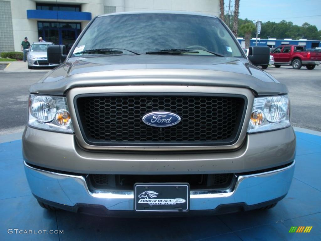 2004 F150 XLT SuperCab - Arizona Beige Metallic / Tan photo #8