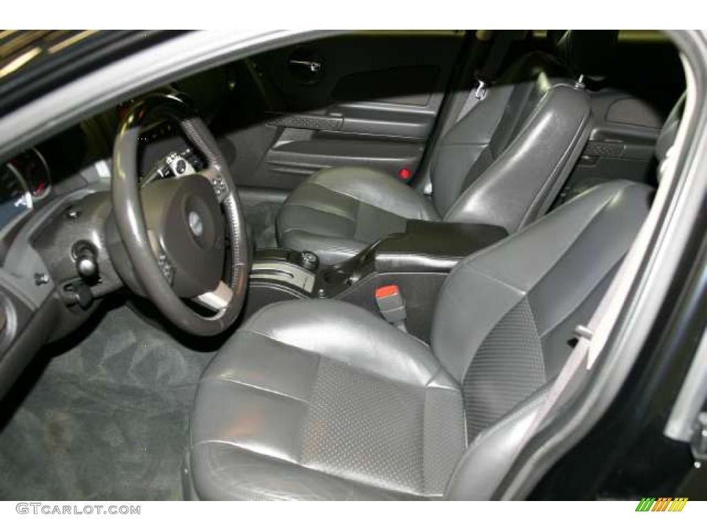 2005 Grand Prix GTP Sedan - Black / Ebony/Dark Pewter photo #4