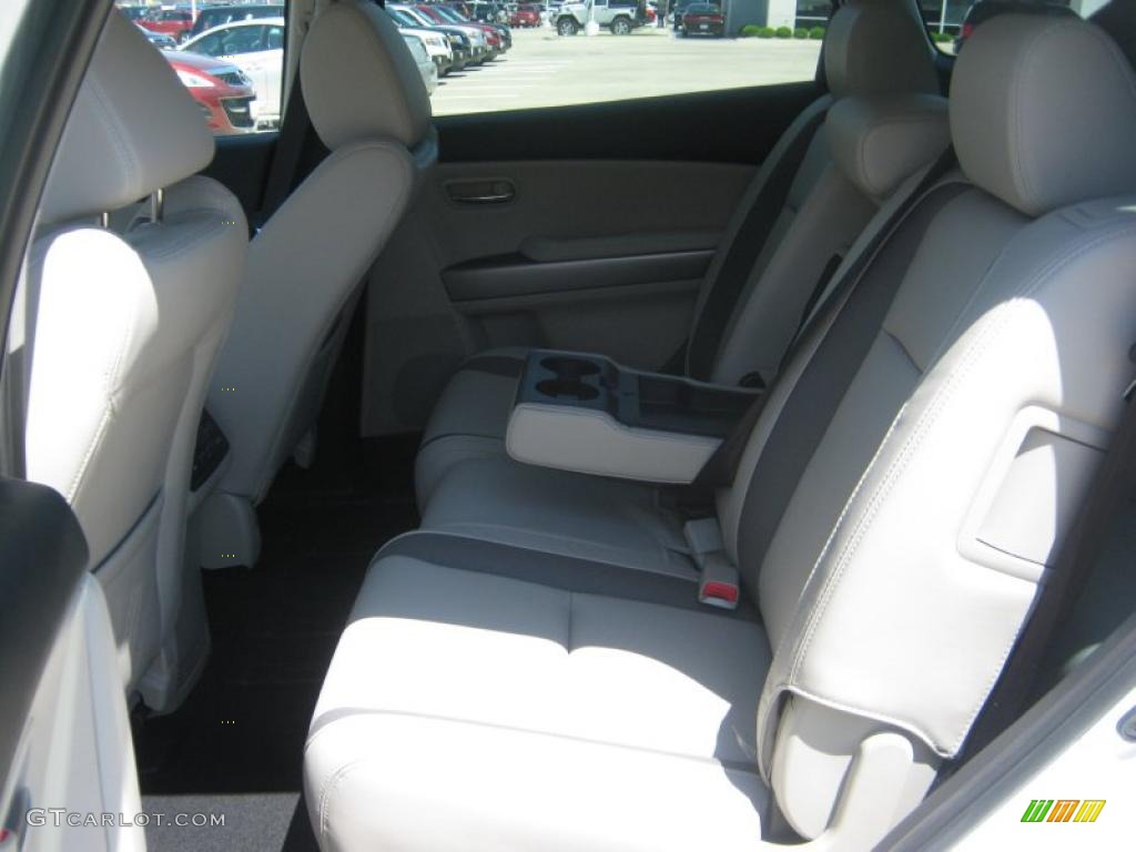 2011 CX-9 Grand Touring - Crystal White Pearl Mica / Sand photo #16