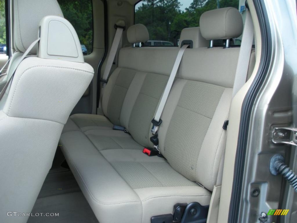 2004 F150 XLT SuperCab - Arizona Beige Metallic / Tan photo #14