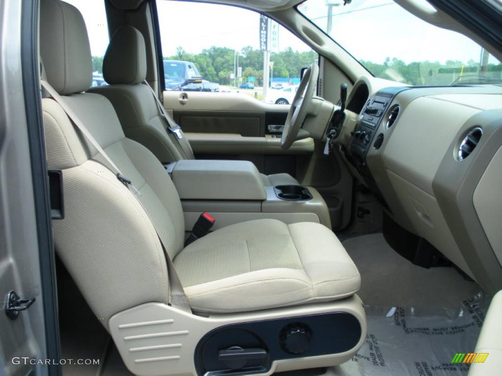2004 F150 XLT SuperCab - Arizona Beige Metallic / Tan photo #16