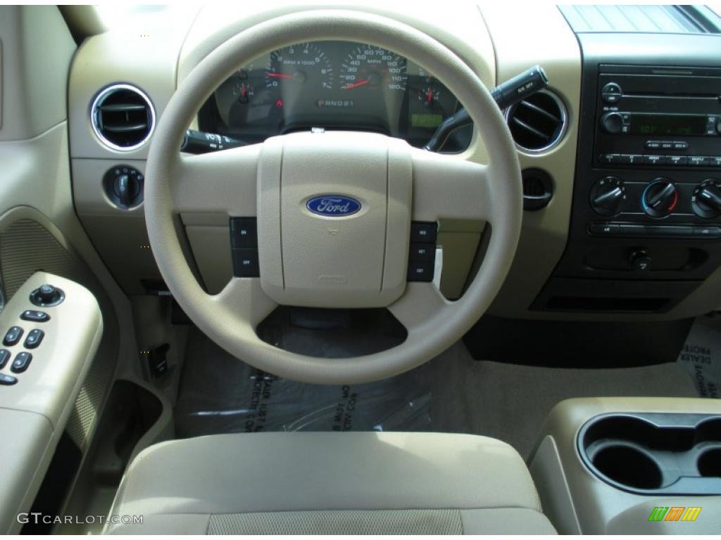 2004 F150 XLT SuperCab - Arizona Beige Metallic / Tan photo #19