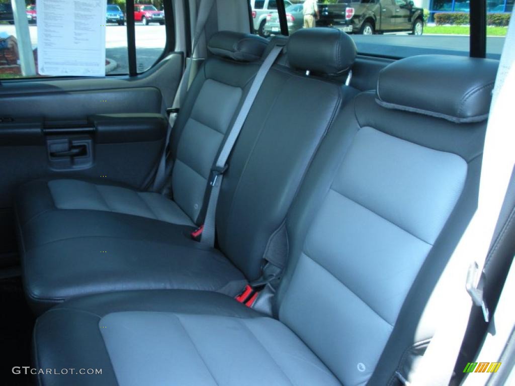 2004 Explorer Sport Trac XLT - Silver Birch Metallic / Medium Dark Flint/Dark Flint photo #14