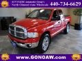 2004 Flame Red Dodge Ram 1500 SLT Quad Cab  photo #1