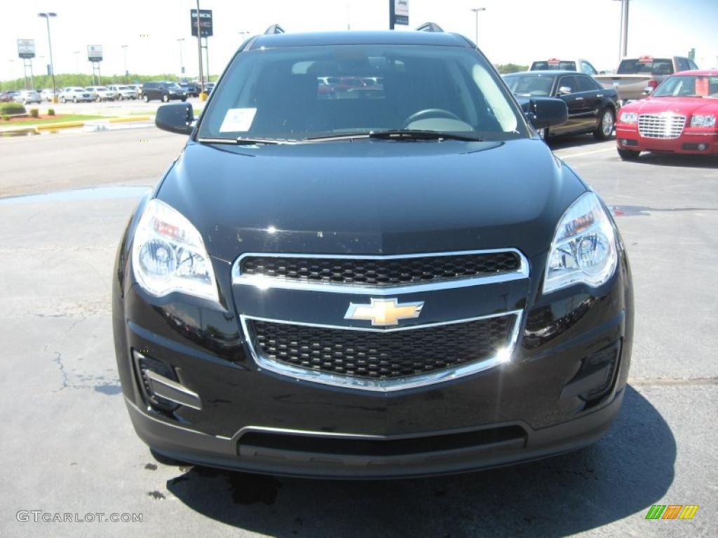 2011 Equinox LTZ - Black Granite Metallic / Jet Black photo #2