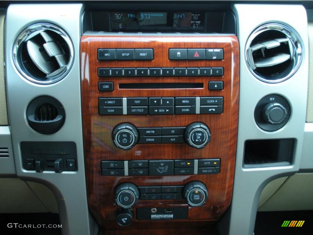 2010 F150 Lariat SuperCrew - Oxford White / Tan photo #22
