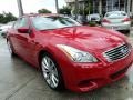 Vibrant Red 2008 Infiniti G 37 S Sport Coupe Exterior