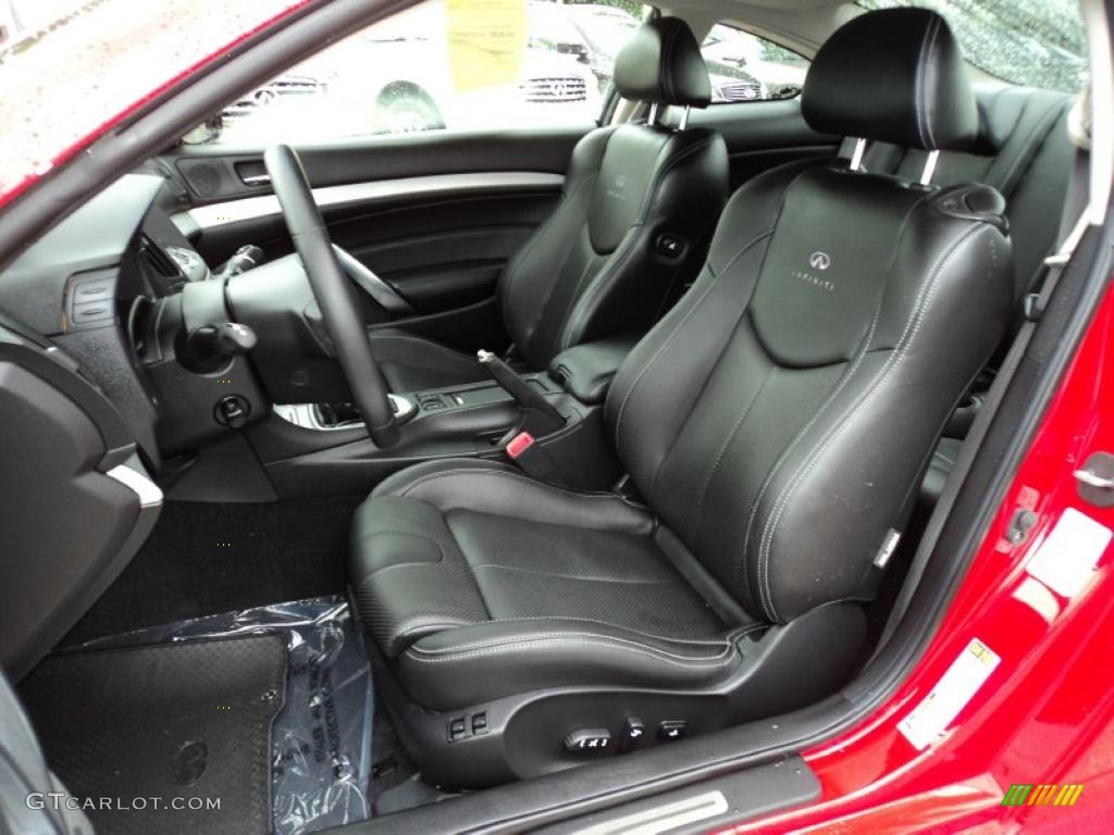 Graphite Interior 2008 Infiniti G 37 S Sport Coupe Photo #48992594